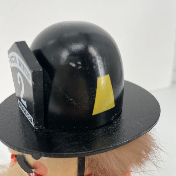 Richard Glaesser Wooden Fireman Nutcracker Water Witch 2 Hose Co Seiffen Germany - Picture 8 of 16